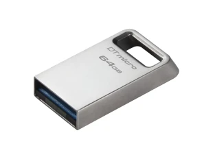Kingston USB memorija KINGSTON DTMC3G2/64GB/DataTraveler Micro/3.2/srebrna